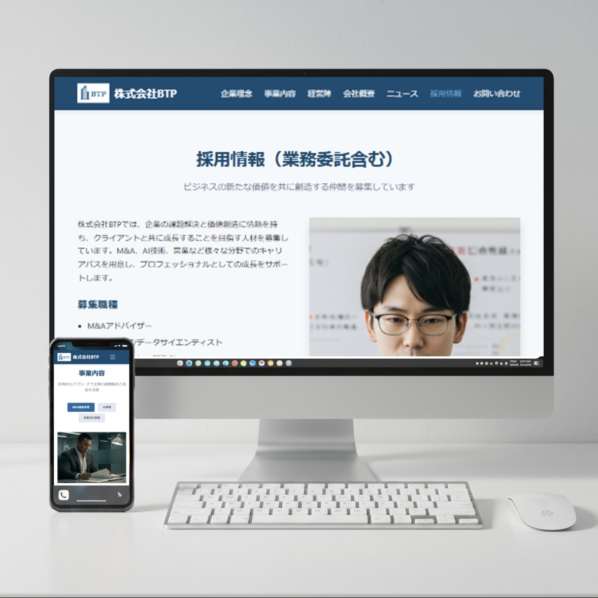 コーポレートサイト制作事例